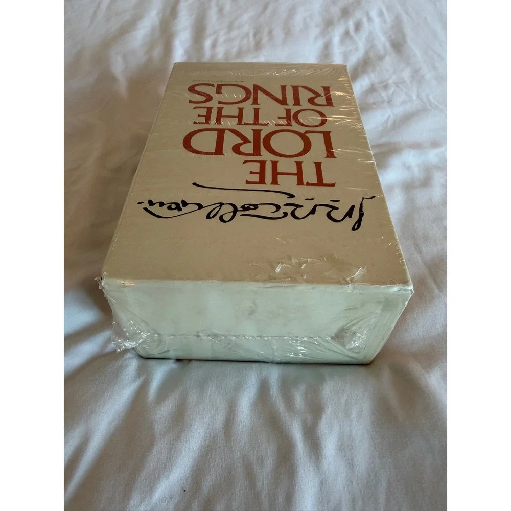 J.R.R. Tolkien The Lord of the Rings Box Set Sealed Houghton Mifflin 1978 Vintag